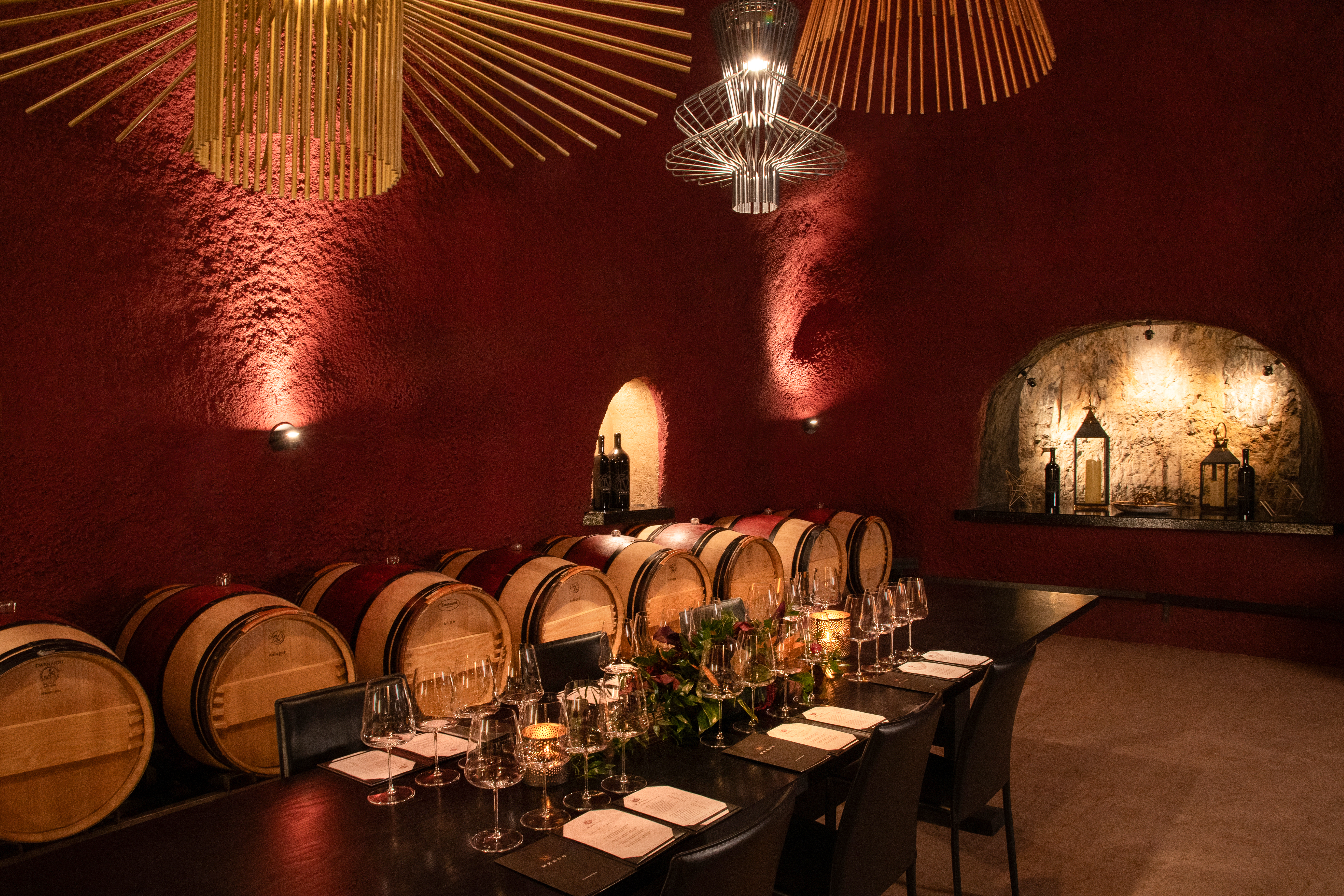 Merus Cave Seated Tasting